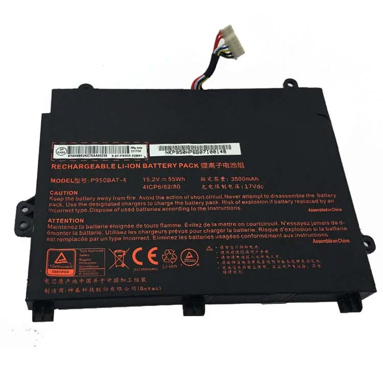 Clevo P950BAT-4 Laptop Battery