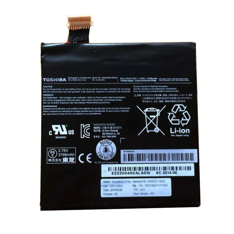 Toshiba PA5203U-1BRS Laptop Battery
