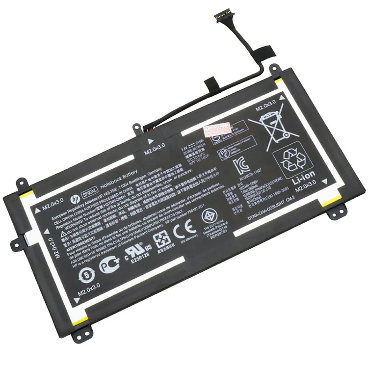 Hp SF02XL Tablet Battery