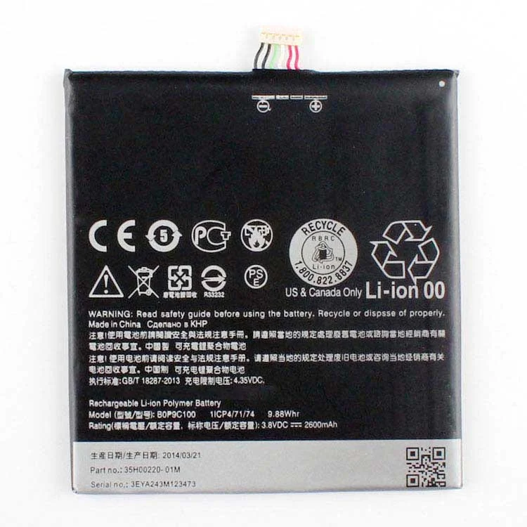 Htc B0P9C100 Cell Phone Battery